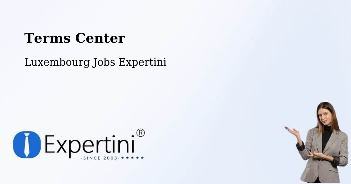 Terms of Service – Clervaux - Luxembourg Jobs Expertini